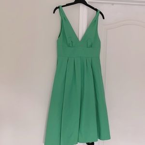 Jcrew green green bridesmaid dress